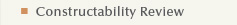 Services - Constructability Review 